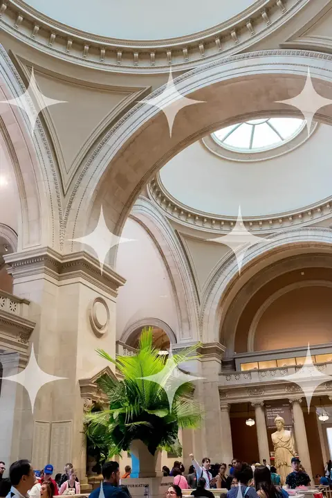 Museum Rotunda with Palms