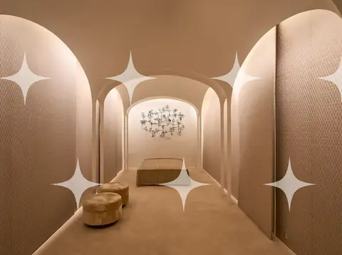 Brick House Vaulted Interior
