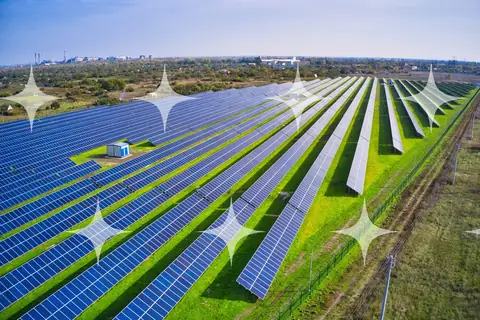 Solar Array Rows