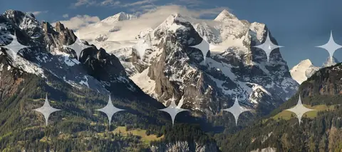 Swiss Alps Panorama