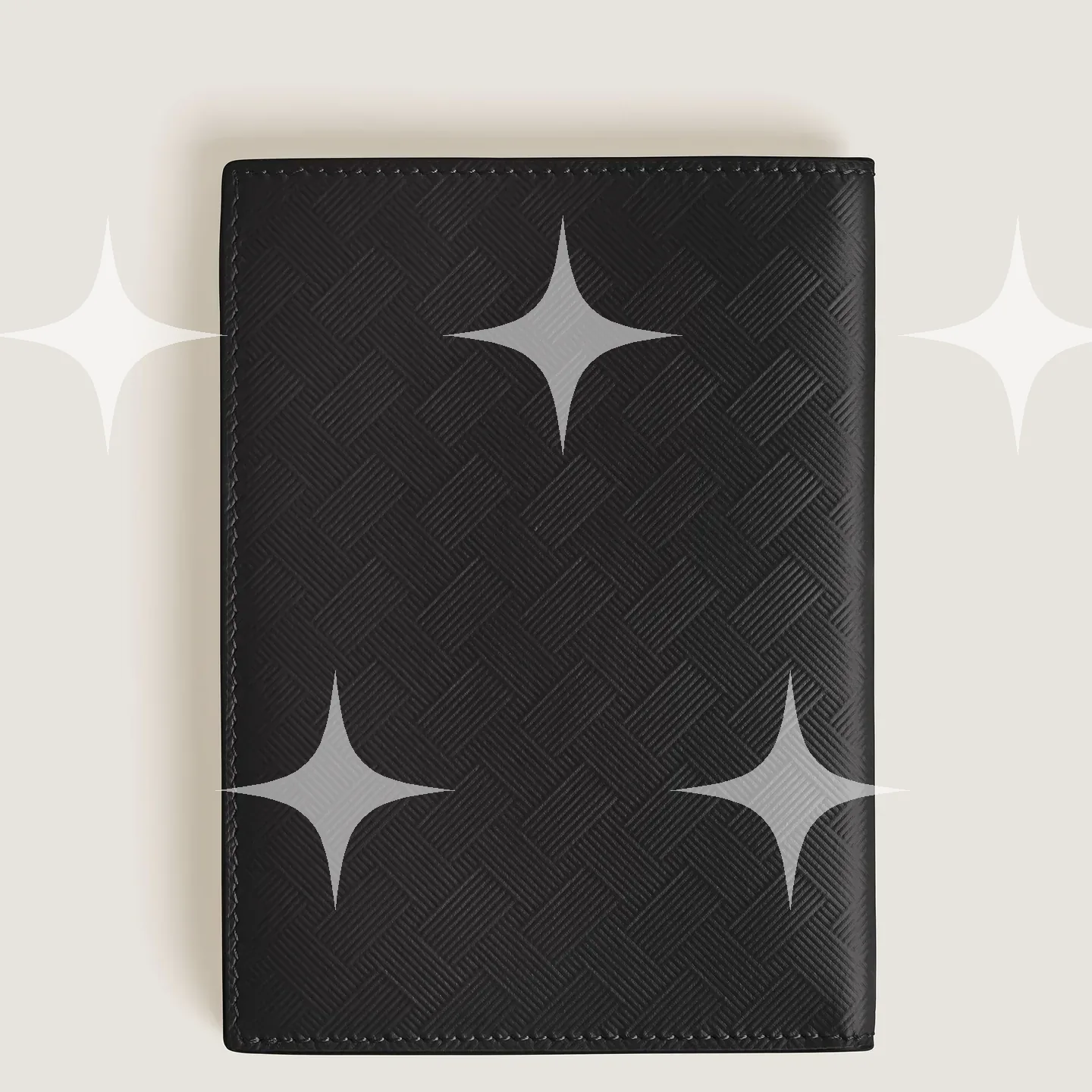Montblanc Black Leather Passport Holder — photo 3
