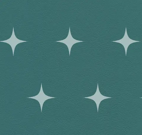 Pebbled Leather Swatch, Teal