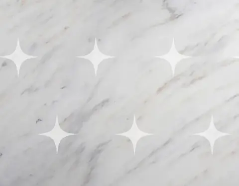 Honed White Marble