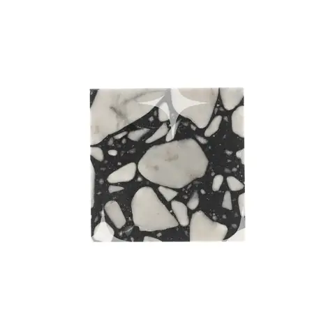 Black Terrazzo with Marble Chips