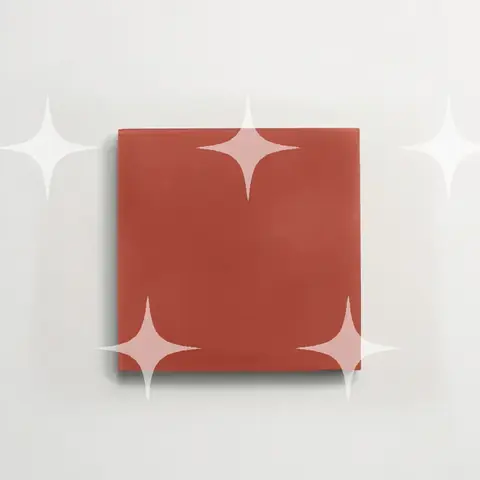 Terracotta Red Cement Tile