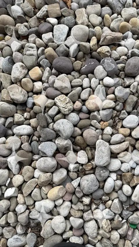 Rounded River Pebbles
