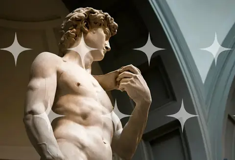 Marble Figure, Torso Detail