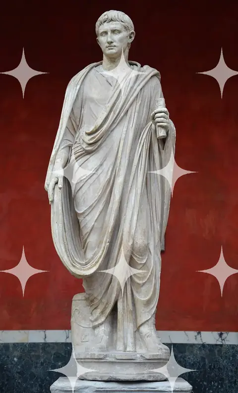 Roman Togate Statue